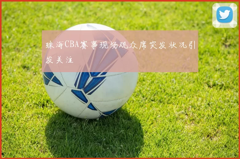 珠海CBA赛事现场观众席突发状况引发关注