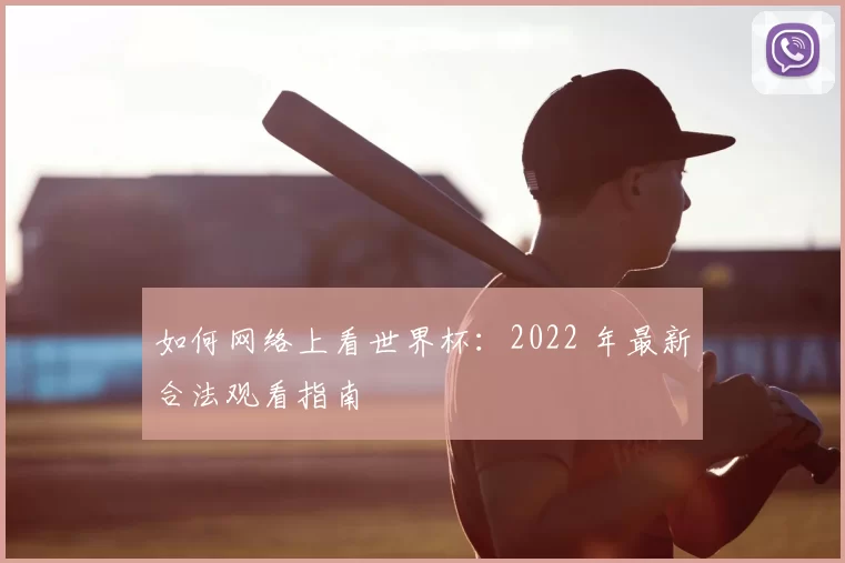 如何网络上看世界杯:2022 年最新合法观看指南